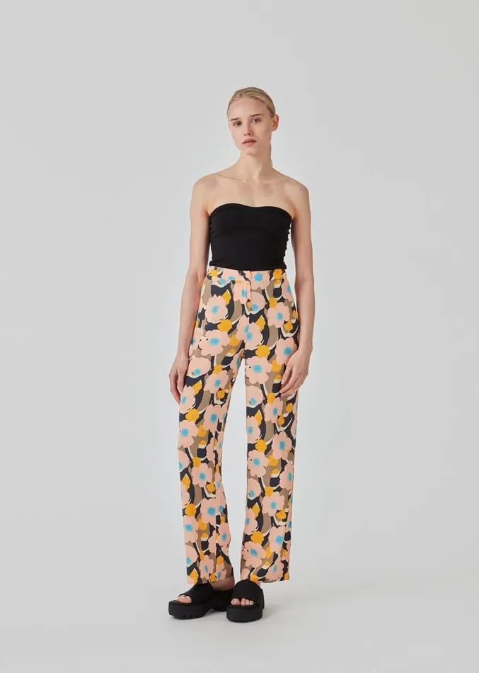 Women Modstrm Pants and Leggings DustinMD Print Pants Sunset Bouquet