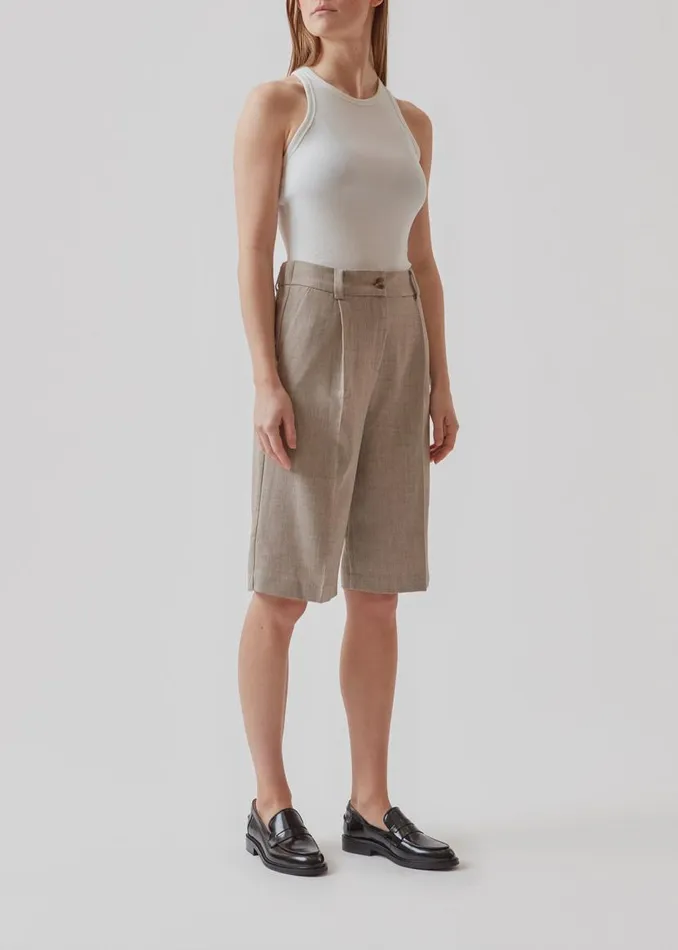 Women Modstrm Shorts RaphaelMD Shorts Beige Melange