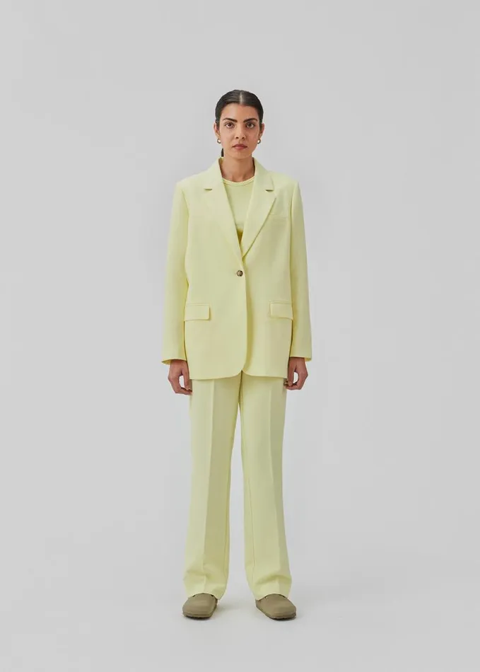 Women Modstrm Suits Gale Blazer Yellow Pear