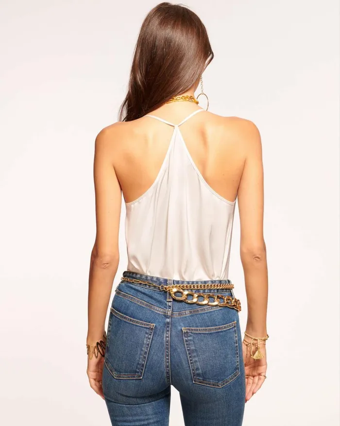 Women Noelle VNeck Tank Top Ivory Ramy Brook Tops Women Noelle VNeck Tank Top Ivory Ramy Brook Tops