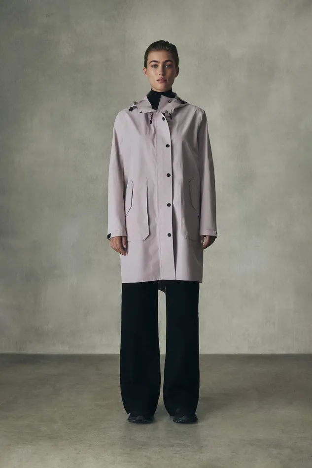 Women Pink Venue Jacket Ecoalf Coats And Jackets