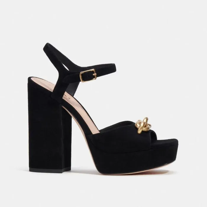 Women Sandals Coach Nicolette Sandal Black