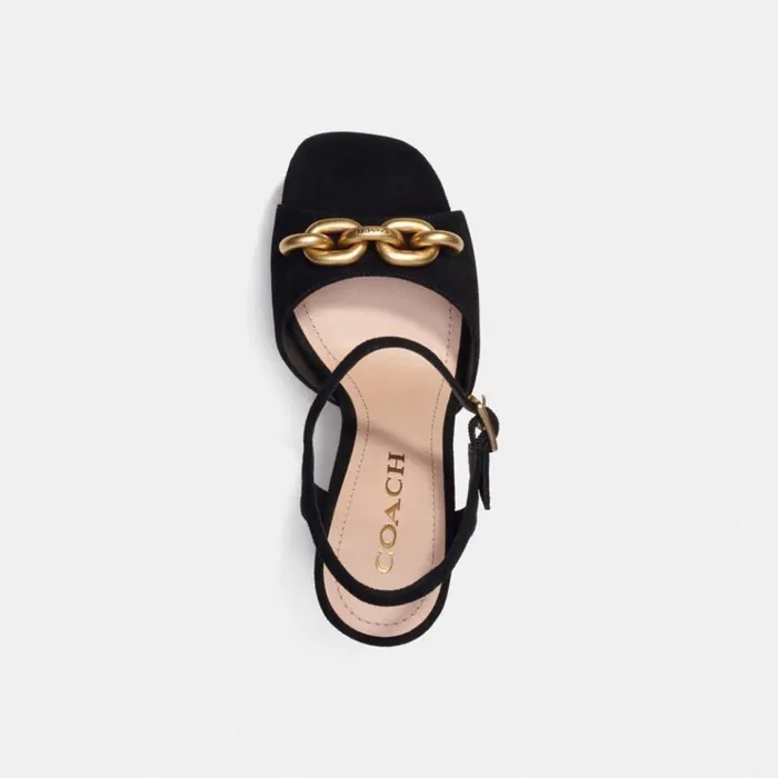 Women Sandals Coach Nicolette Sandal Black