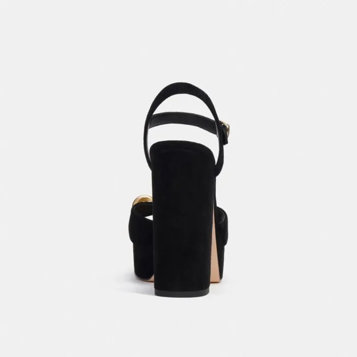 Women Sandals Coach Nicolette Sandal Black