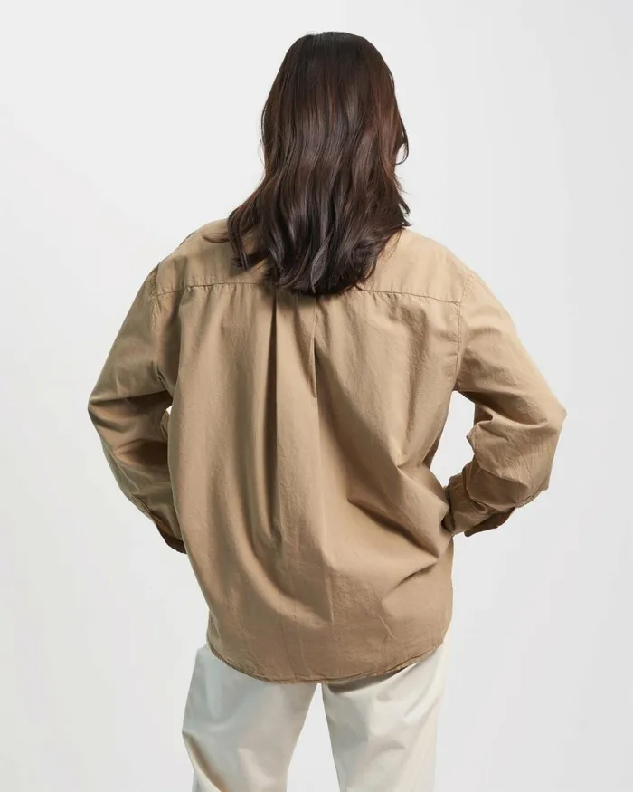Women Shirts Colorful Standard Organic Oversized Shirt Seaside Blue