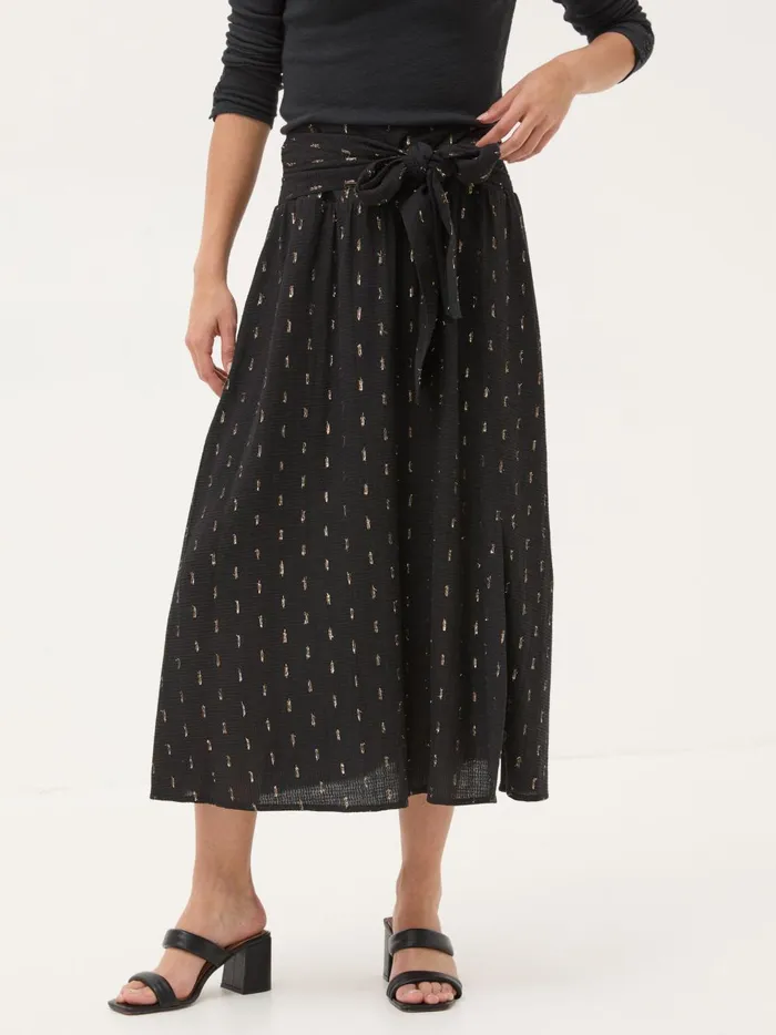 Women Skirts Fat Face Black Sascha Detail Skirt Women Skirts Fat Face Black Sascha Detail Skirt