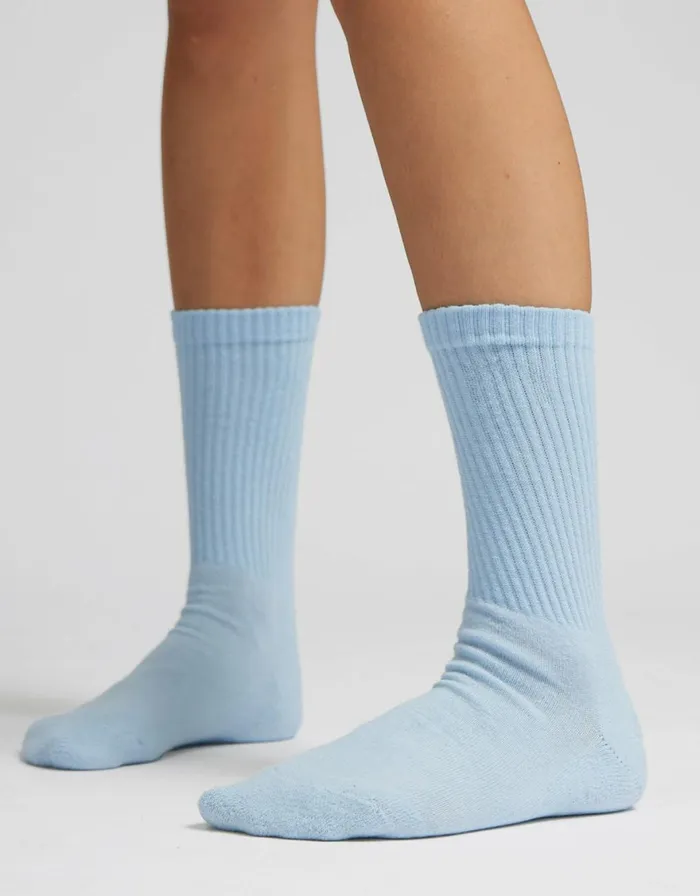 Women Socks Colorful Standard Organic Active Sock Burned Yellow