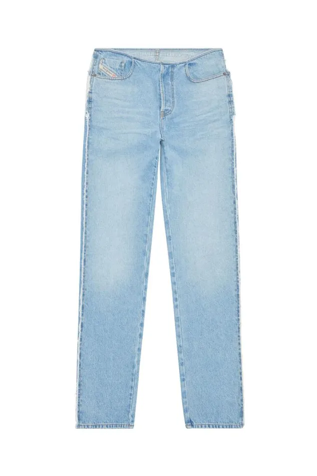 Women Straight Jeans DArk 0hlac Light Blue Diesel Straight Women Straight Jeans DArk 0hlac Light Blue Diesel Straight