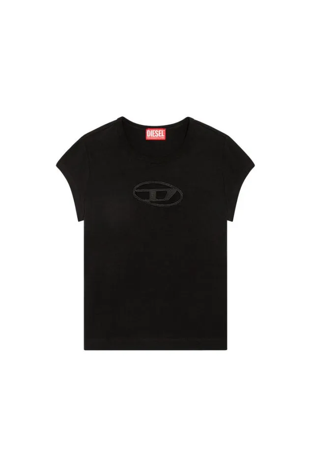 Women TAngie Black Diesel Tshirts And Tops Women TAngie Black Diesel Tshirts And Tops