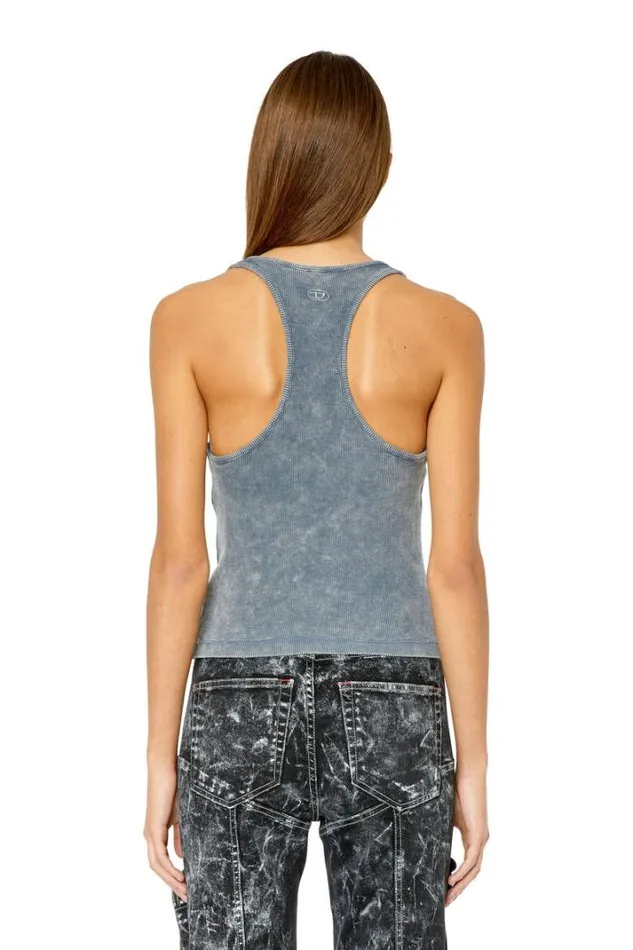 Women TAniesse Light Blue Diesel Tshirts And Tops Women TAniesse Light Blue Diesel Tshirts And Tops