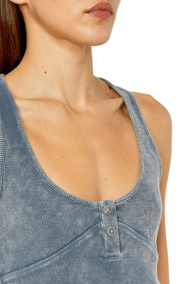 Women TAniesse Light Blue Diesel Tshirts And Tops Women TAniesse Light Blue Diesel Tshirts And Tops