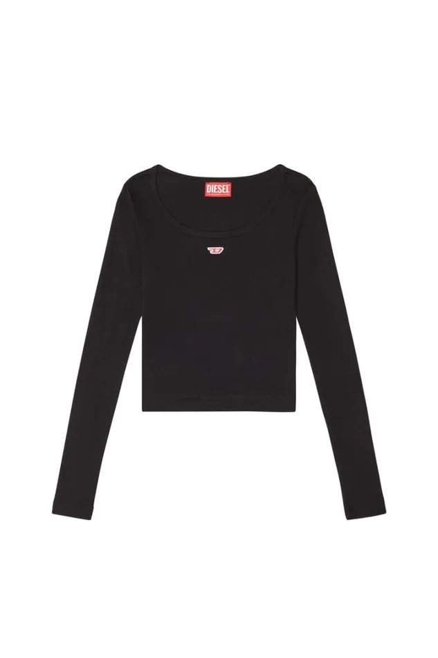 Women TBalletD Black Diesel Tshirts And Tops Women TBalletD Black Diesel Tshirts And Tops