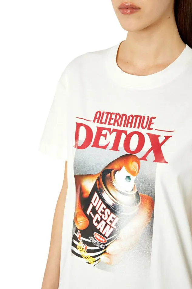 Women TBontyG1 White Diesel Tshirts And Tops Women TBontyG1 White Diesel Tshirts And Tops