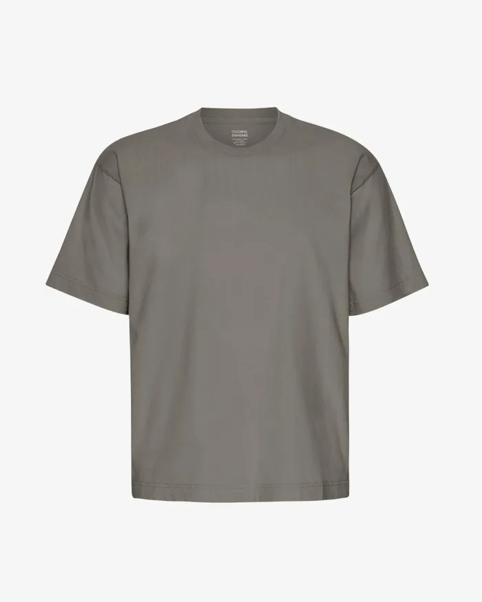Women TShirts Colorful Standard Oversized Organic TShirt Misty Brown