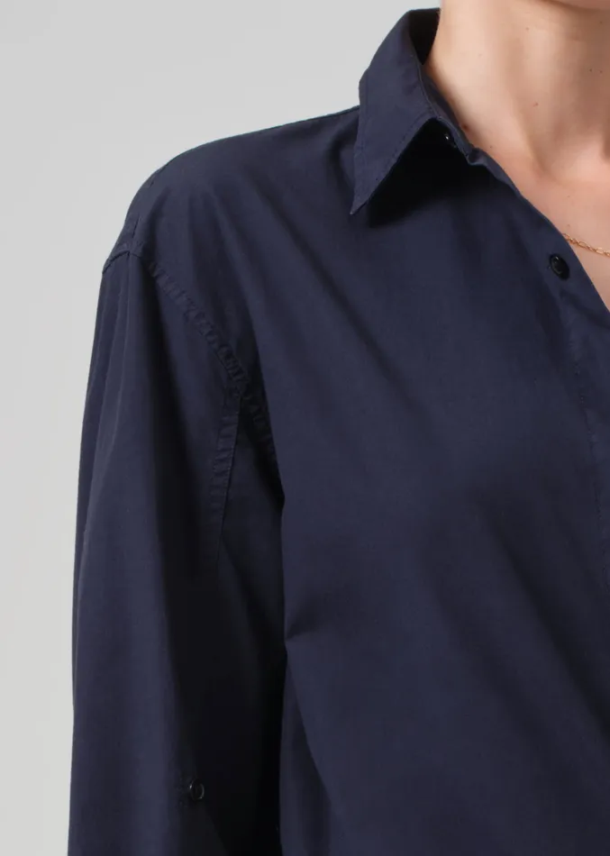 Women Tops Citizens Of Humanity Kayla Shirt In Navy