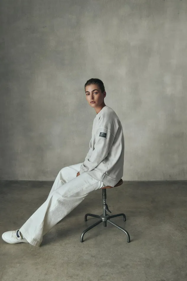 Women White Elvas Sweatshirt Ecoalf Sweatshirts