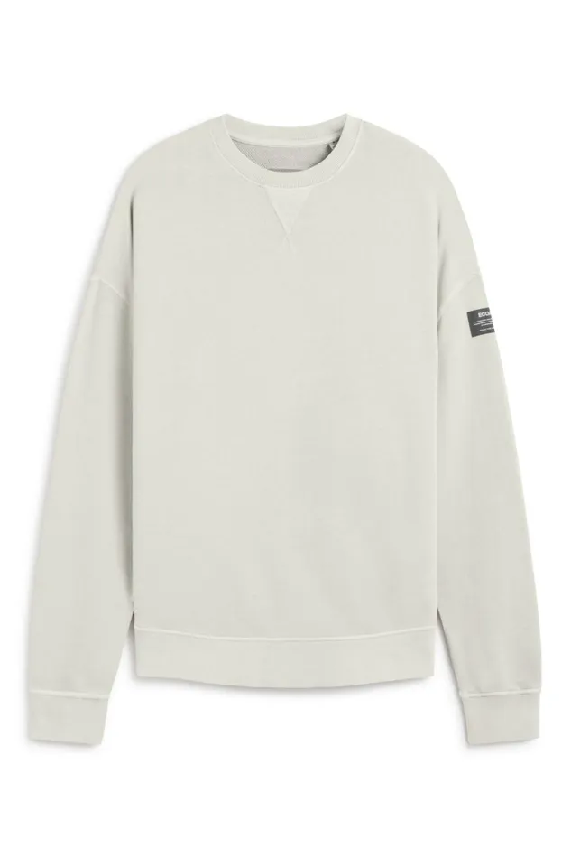 Women White Elvas Sweatshirt Ecoalf Sweatshirts