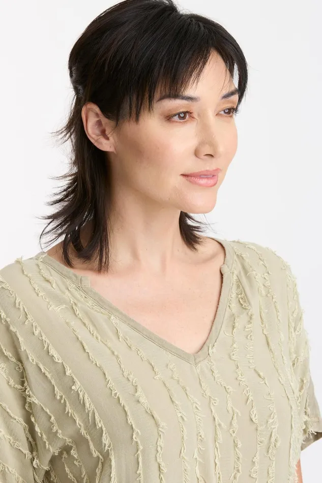 XCVI Jarvis VNeck Women ShirtsBlouses