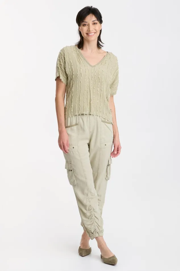 XCVI Jarvis VNeck Women ShirtsBlouses