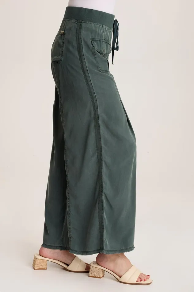 XCVI Loen Twill Wide Leg Pant Women Pants