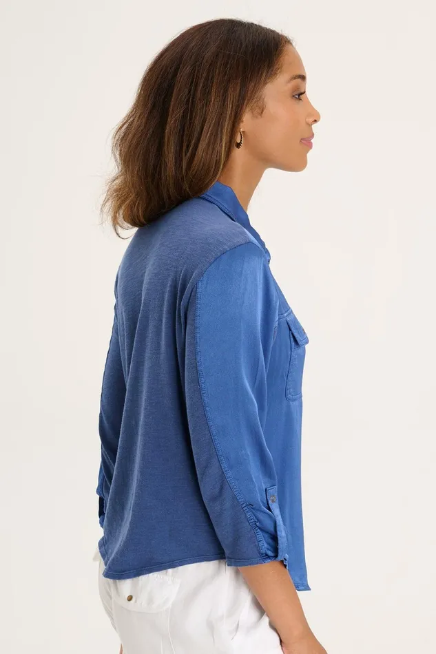 XCVI Sedgwick SnapUp Women ShirtsBlouses