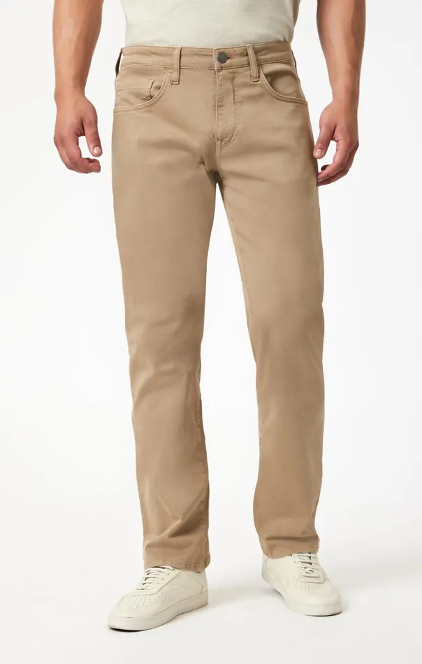Zach Straight Leg In Khaki Casual Twill Men Mavi Jeans Pants Zach Straight Leg In Khaki Casual Twill Men Mavi Jeans Pants