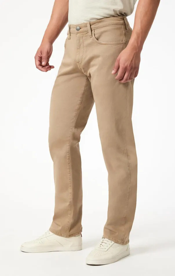 Zach Straight Leg In Khaki Casual Twill Men Mavi Jeans Pants Zach Straight Leg In Khaki Casual Twill Men Mavi Jeans Pants