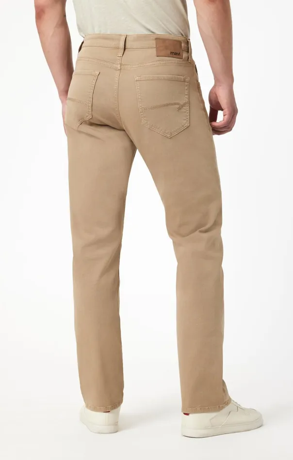 Zach Straight Leg In Khaki Casual Twill Men Mavi Jeans Pants Zach Straight Leg In Khaki Casual Twill Men Mavi Jeans Pants